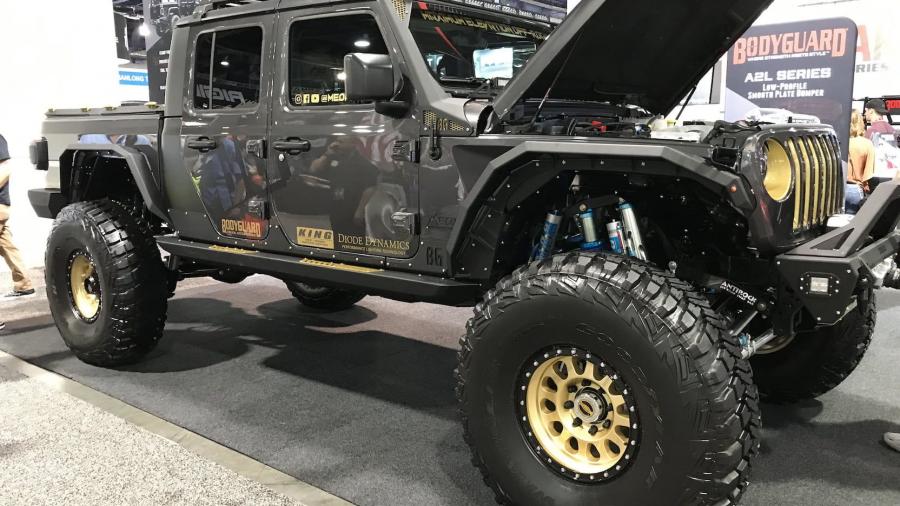 Детали создания Jeep Gladiator Pentastar V6 SEMA Edition 2020 года  (фото 9 из 9)